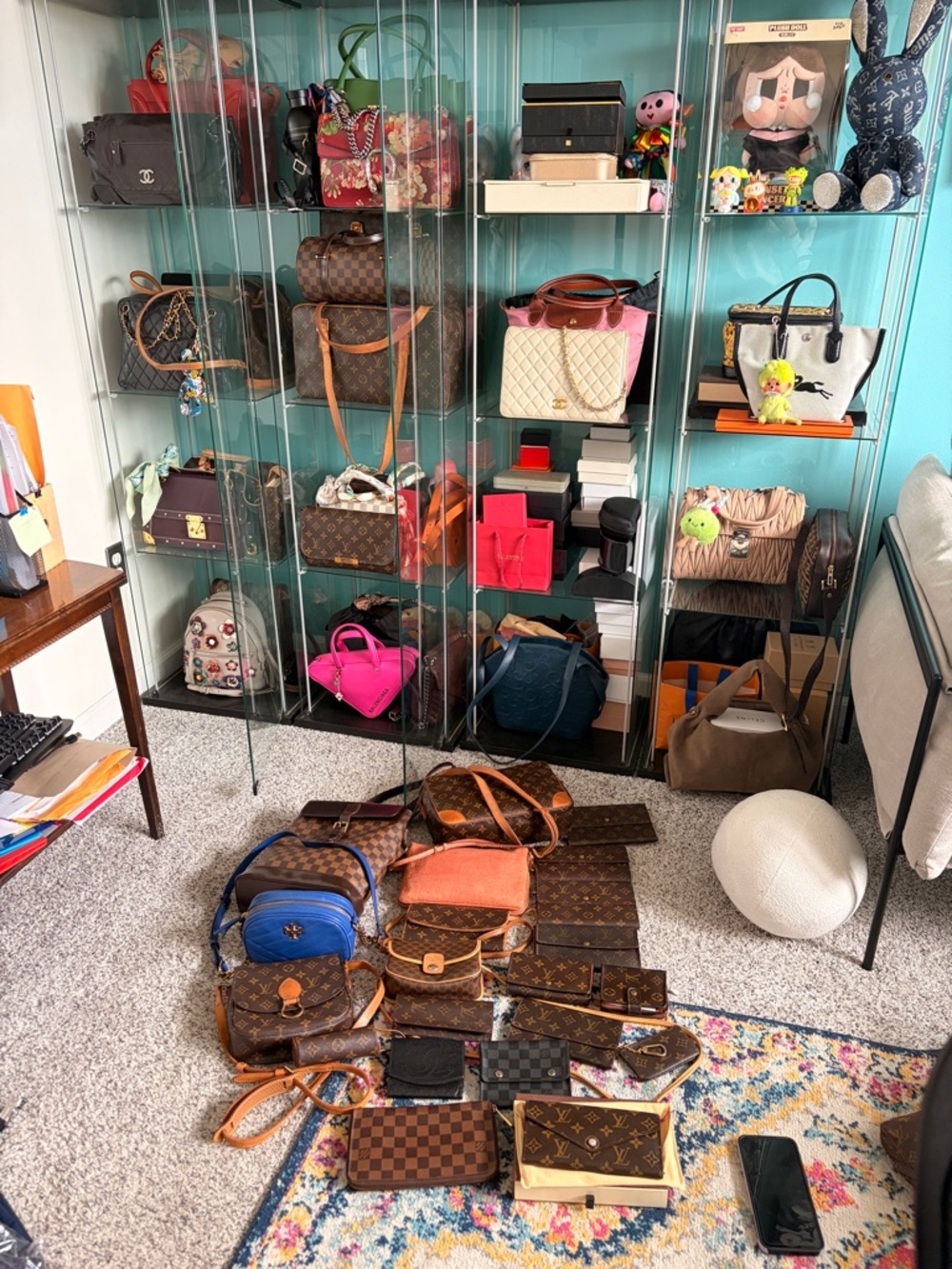 Selling Authentic Assorted Designer Handbags & Wallets - Brown, Tan, Blue, Pink